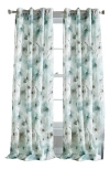 Dkny Modern Bloom Single Curtain Panel In Blue