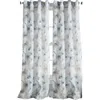 Dkny Modern Bloom Single Curtain Panel In Linen