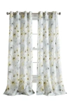 Dkny Modern Bloom Single Curtain Panel In Yellow