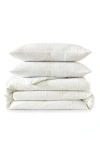 Dkny Modern Hexagon Comforter & Shams Set In Citron