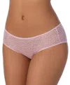 Dkny Modern Lace Hipster Panties In Bleached Mauve