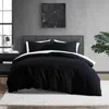 Dkny Modern Waffle Comforter Set, King In Black