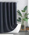 Dkny Modern Waffle Shower Curtain, 72" X 72"