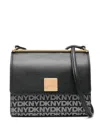 Dkny Mona Flap Crossbody In Black