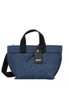 Dkny Monogram-pattern Tote Bag In Blue
