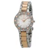 DKNY DKNY MOTHER OF PEARL DIAL TWO-TONE LADIES WATCH NY8812