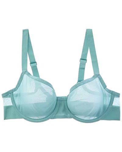 Dkny New Unlined Demi Bra In Green