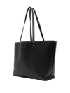 Dkny Nicole Logo-plaque Tote Bag In Black
