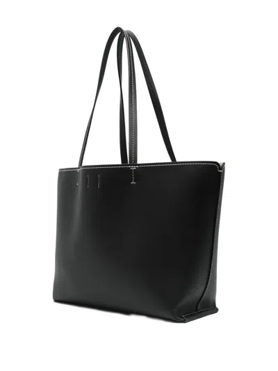 Dkny Nicole Logo-plaque Tote Bag In Black