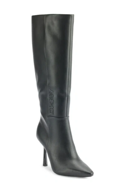 Dkny Nixie Knee High Boot In Black