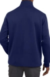 Dkny Noah Quarter Zip Sweater In Navy