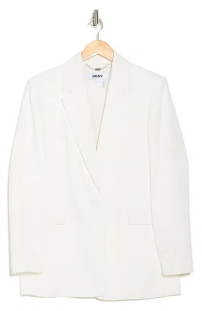 Dkny Notch Lapel One-button Blazer