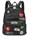 Dkny Nyc Capsule Medium Backpack In Black