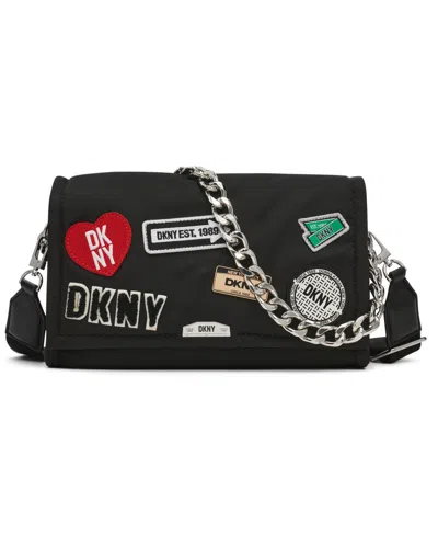 Dkny Nyc Capsule Small Flap Shoulder Bag In Multi