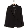 Dkny One-button Suit Blazer In Black