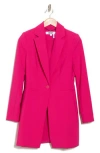 Dkny One-button Topper Jacket In Wild Berry