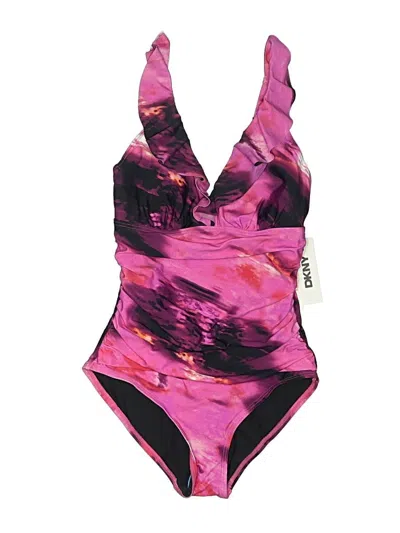 Dkny One Piece Swimsuit In Multi