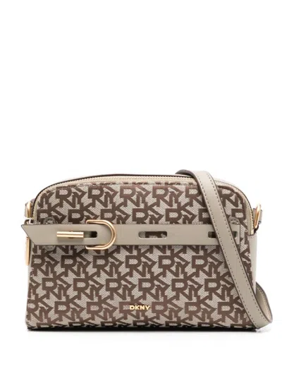 Dkny Onyx Crossbody In Brown