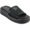 Dkny Orion Mesh Platform Slide Sandal