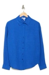 Dkny Oversize Twill Button-up Shirt