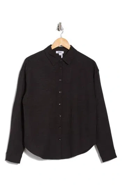 Dkny Oversize Twill Button-up Shirt