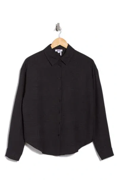 Dkny Oversize Twill Button-up Shirt