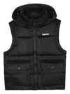 Dkny Padded Jacket In Black