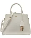 Dkny Paige Medium Satchel With Convertible Strap In White