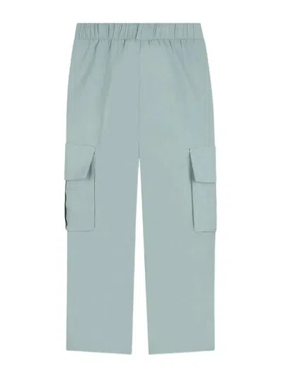 Dkny Kids' Trousers With Logo In Blue