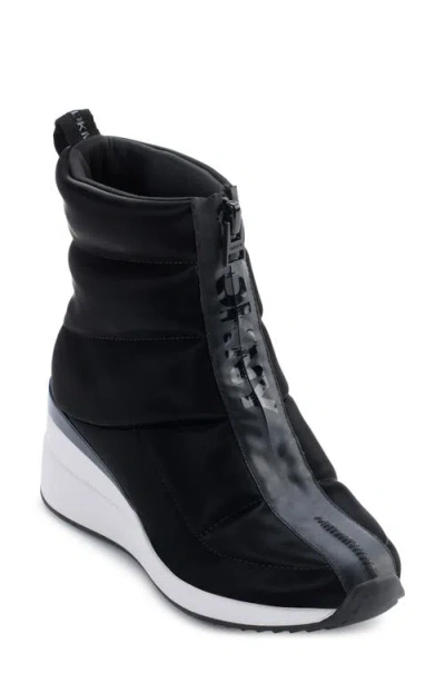 Dkny Parla Wedge Bootie In Black
