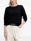 Dkny Patterned Knit Sweater In Black