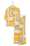 Dkny Patterned Long Pajamas