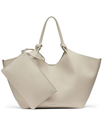 Dkny Paula Commuter Large Tote In Neutral