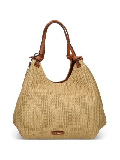 Dkny Paula Commuter Shoulder Bag In Neutral
