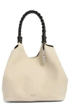 Dkny Paula Large Braided Handle Tote In Brown