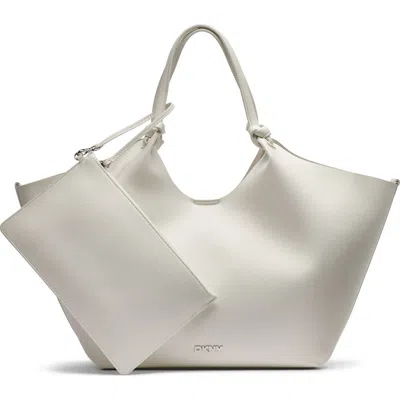 Dkny Paula Large Tote In White