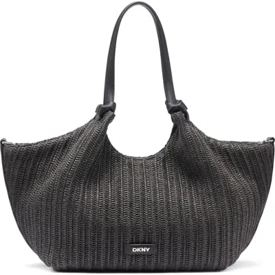 Dkny Paula Medium Tote In Black