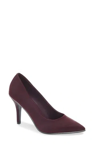 Dkny Peggy Pointed Toe Pump In Wine