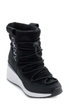 Dkny Perla Wedge Bootie In Black