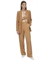 Dkny Petite Long Sleeve One-button Blazer