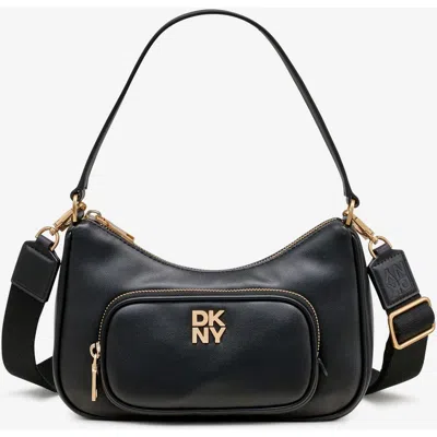 Dkny Philo Tz Shoulder In Blk/black