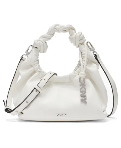 Dkny Pia Small Crossbody Bag In White