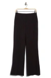 Dkny Pinstripe Pants In Black