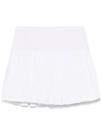 Dkny Pleated Tennis Skort In White