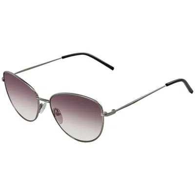 Dkny Plum Cat Eye Ladies Sunglasses Dk103s 505 56 In Metallic