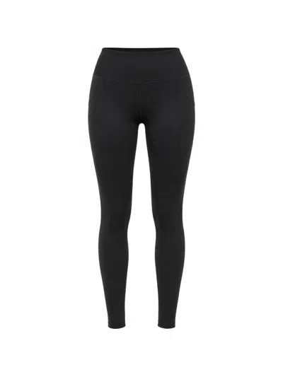 Dkny Pocket-detail Leggings In Black