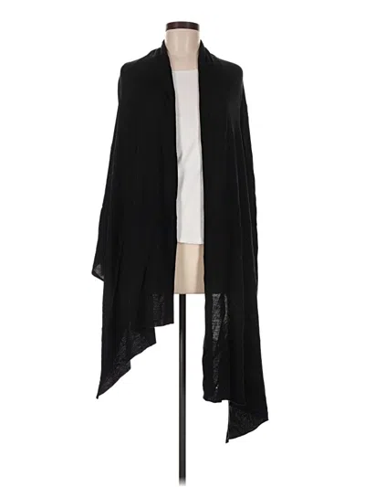 Pre-owned Dkny Poncho In Black