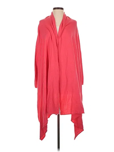 Pre-owned Dkny Poncho In Red