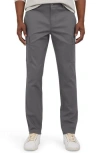 Dkny Powerstretch Flat Front Cargo Pants In Charcoal