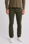 Dkny Powerstretch Straight Leg Pants In Green